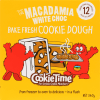 Bake Fresh Macadamia White Choc Cookie Dough (360g)