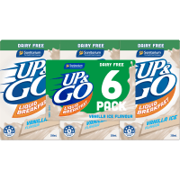 Dairy Free Vanilla Ice Flavour Liquid Breakfast (6 x 250ml)