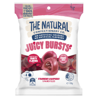Strawberry & Raspberry Juicy Bursts (150g)