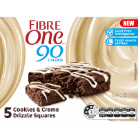 Cookies & Creme Drizzle Squares (120g)