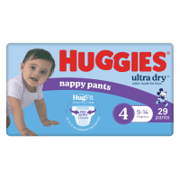 Ultra Dry Nappies Pants Toddlers Boy Size 4 9-14kg (29pk)