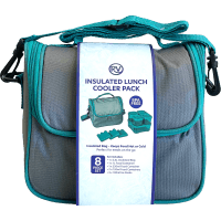 Insulated Lunch Cooler Pack Assorted (1pk)