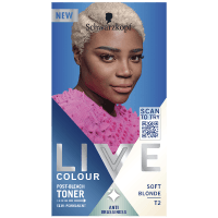Colour Post Bleach Toner Soft Blonde T2 Hair Colour (1pk)