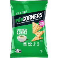 Sour Cream & Chives Popped-Corn Snack (130g)