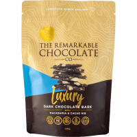 Luxury Bark Macadamia & Cacao Nib (125g)