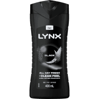 Black All Day Fresh + Clean Feel Body Wash (400ml)