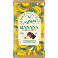 Banana Caramel Milk Chocolate Block (250g)
