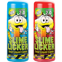Blue Razz & Strawberry Slime Licker Sour Liquid Candy (60ml)