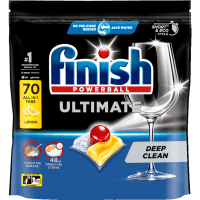 Ultimate Lemon Sparkle Deep Clean Auto Dishwash Tablets (70pk)