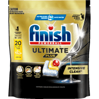 Ultimate Plus Lemon Sparkle Intensive Clean Auto Dishwash Tablets (20pk)