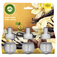 Essential Oil Sweet Vanilla & Shea Butter Air Freshener Refill (3 x 19ml)