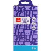 Vinyl Powder Free Disposable Gloves (20pk)