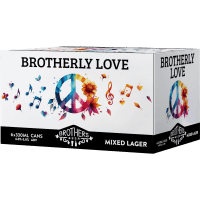 Brotherly Love Mixed Lager (6 x 330ml)