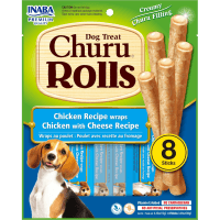 Churu Chicken Recipe Wraps With Cheese Rolls Dog Treats (96g)