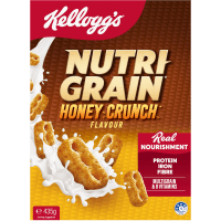 Nutri-Grain Honey Crunch Flavour Breakfast Cereal (435g)