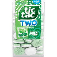 TWO Sugar Free Spearmint Fresh Mild (38.5g)