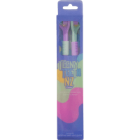 Green & Purple Toothbrush (2pk)