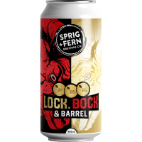 Lock Bock & Barrel Beer (440ml)