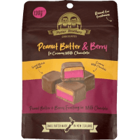 Peanut Butter & Berry Milk Chocolate (130g)