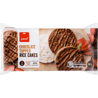 Chocolate Topped Rice Cakes (100g)