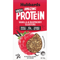 Amazing High Protein Vanilla & Raspberry Clusters (350g)