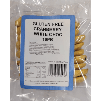 Gluten Free Cranberry White Chocolate Biscuits (150g)