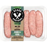 Inspired Pork & Leek Sausages (500g)
