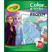 Crayola Color & Sticker Book Frozen Ii Crayola Color & Sticker Frozen Ii (1pk)