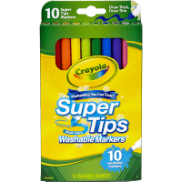 Super Tips Washable Markers (10pk)