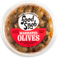 Chilli & Garlic Olives (110g)