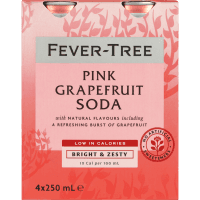Pink Grapefruit Soda Mixes (4 x 250ml)