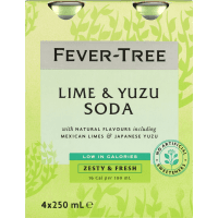 Lime & Yuzu Soda Mixes (4 x 250ml)