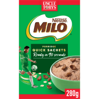 Milo Quick Sachets Porridge (280g)