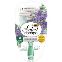 Escape 3 Blade Scented Disposable Razors (4pk)
