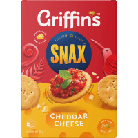 Snax Cheddar Cheese Crackers (225g)