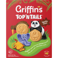 Top 'n Tails Vanilla Choc Biscuits (180g)