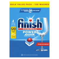 Powerball Auto All-in-1 Lemon Dishwasher Tablets (120pk)