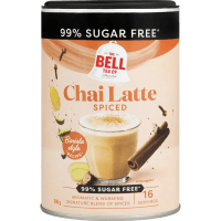 99% Sugar Free Spiced Chai Latte Powder (240g)