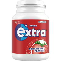 Strawberry Flavour Sugarfree Gum (64g)