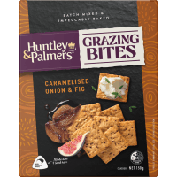 Grazing Bites Caramelised Onion Fig Crackers (150g)