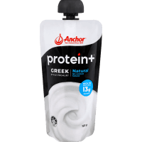 Protein+ Natural Greek Style Yoghurt Pouch (165g)