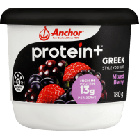 Protein+ Mixed Berry Greek Style Yoghurt (180g)