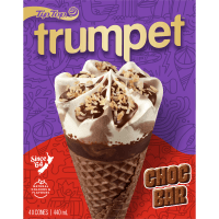Trumpet Choc Bar Ice Cream (4 x 110ml)