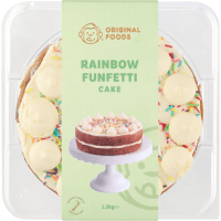 Rainbow Funfetti Cake (1.2kg)