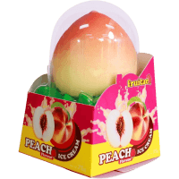 Peach Flavour Ice Cream (75g)