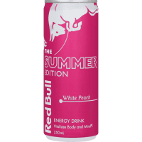 The Summer Edition White Peach Energy Drink (250ml)