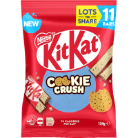 Kit Kat Cookie Crush Fun Pack Chocolate (154g)