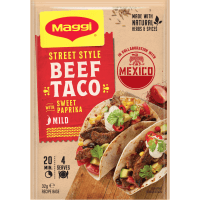 Mexico Street Style Sweet Paprika Beef Taco Recipe Base Sachet (32g)