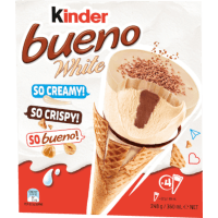 Bueno White Frozen Dessert (4 x 62g)