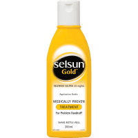 Gold Selenium Sulfide Dandruff Shampoo (200ml)
